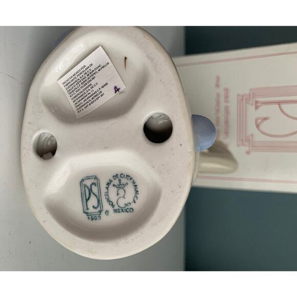 Vintage Paul Sebastian 1993 Desako 8" Clown With Flowers Figurine Porcelain - Picture 8 of 12